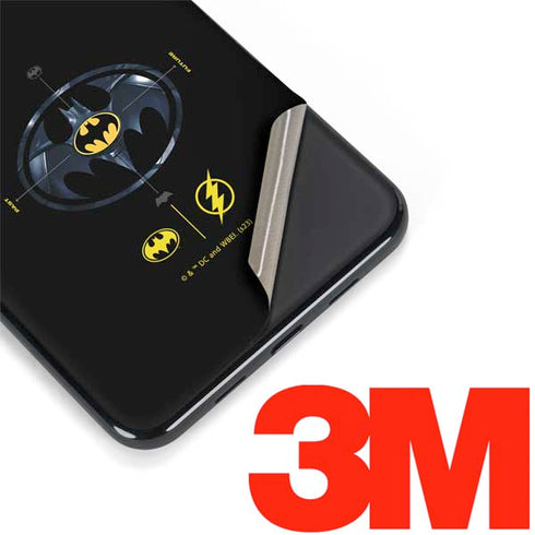 DC Comics The Flash Movie: Batman Multiverse Logos Google Pixel 3a Skin